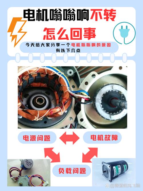 風扇電機嗡嗡響不轉，風扇電機發熱燙手什么原因